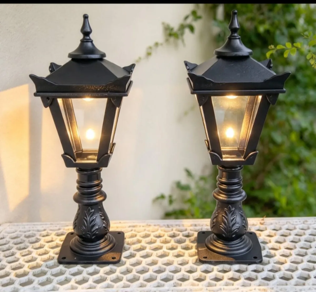 Cast iron lights