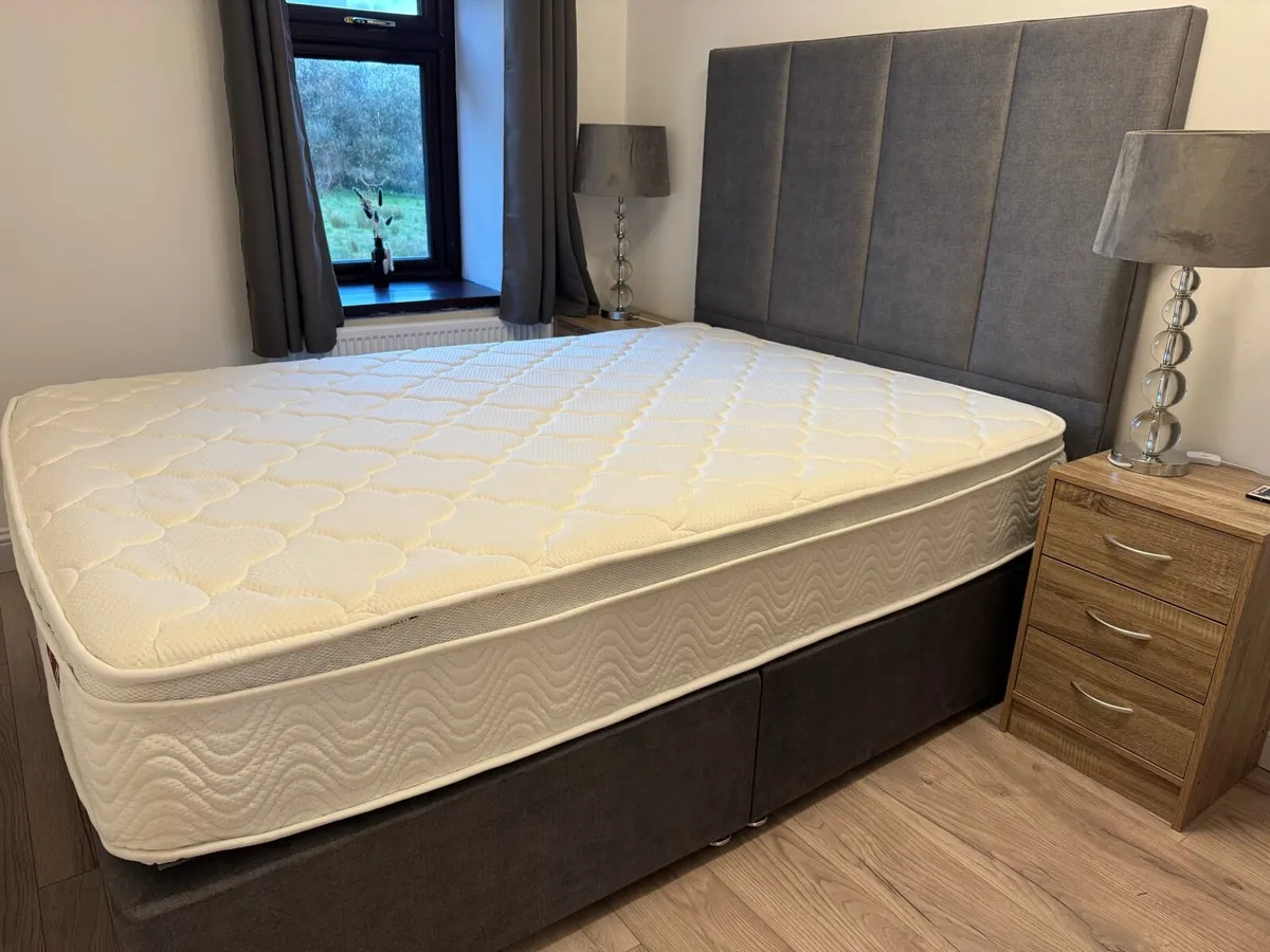 Double Bed + Mattress - Image 2