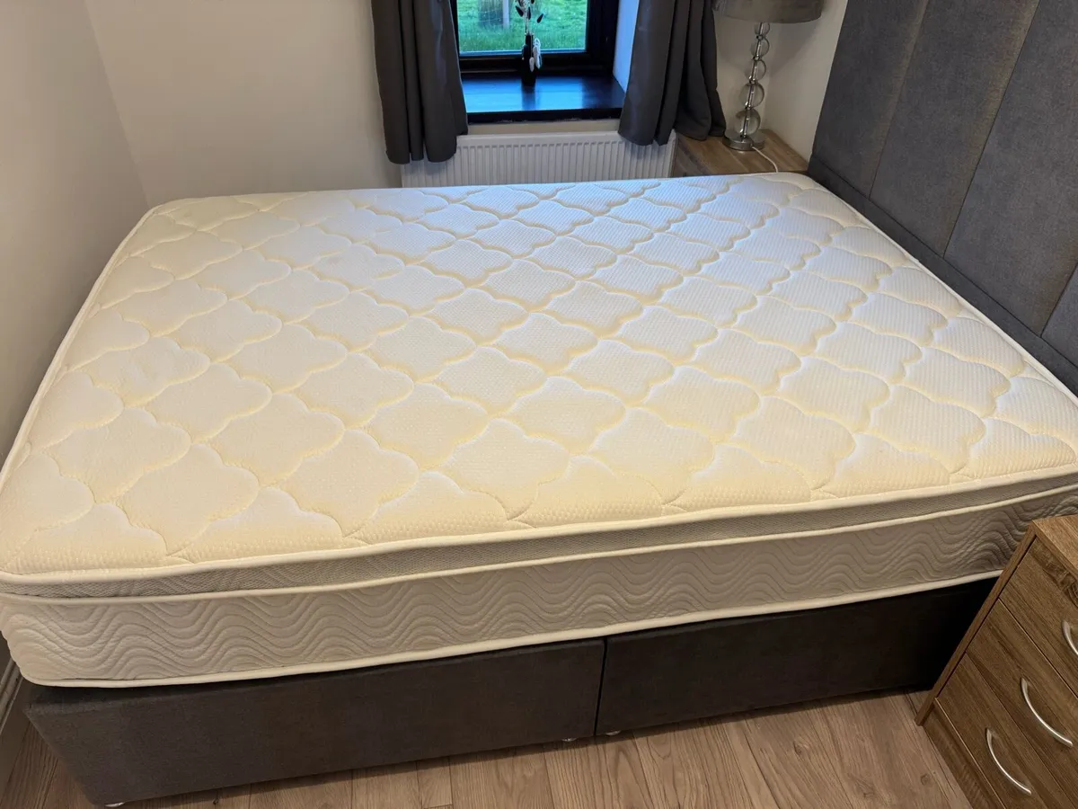 Double Bed + Mattress - Image 3