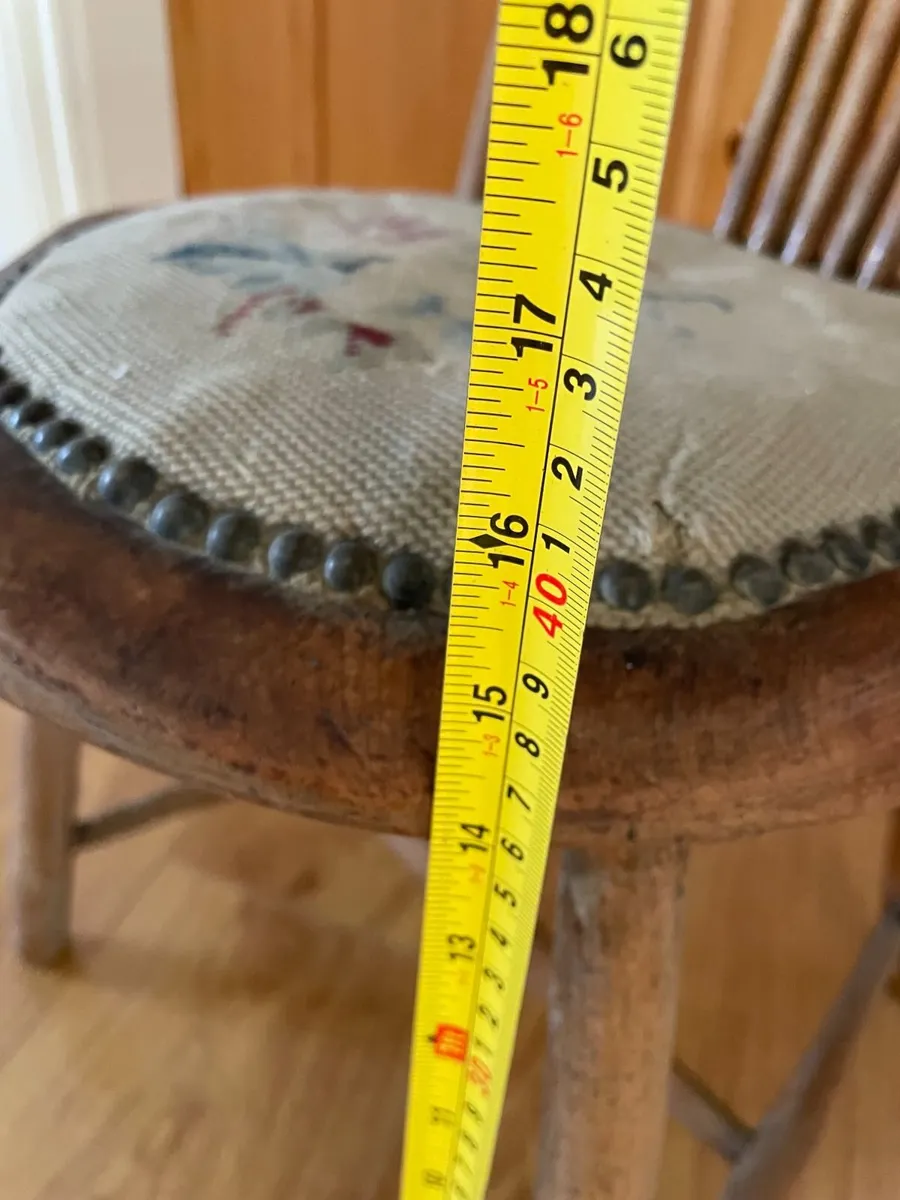 Antique stick-back chair – Interesting Provenance - Image 3