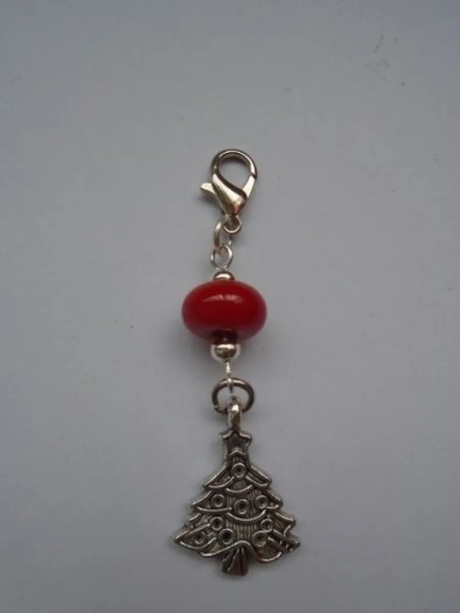 Christmas charms,Handmade beads, - Image 2