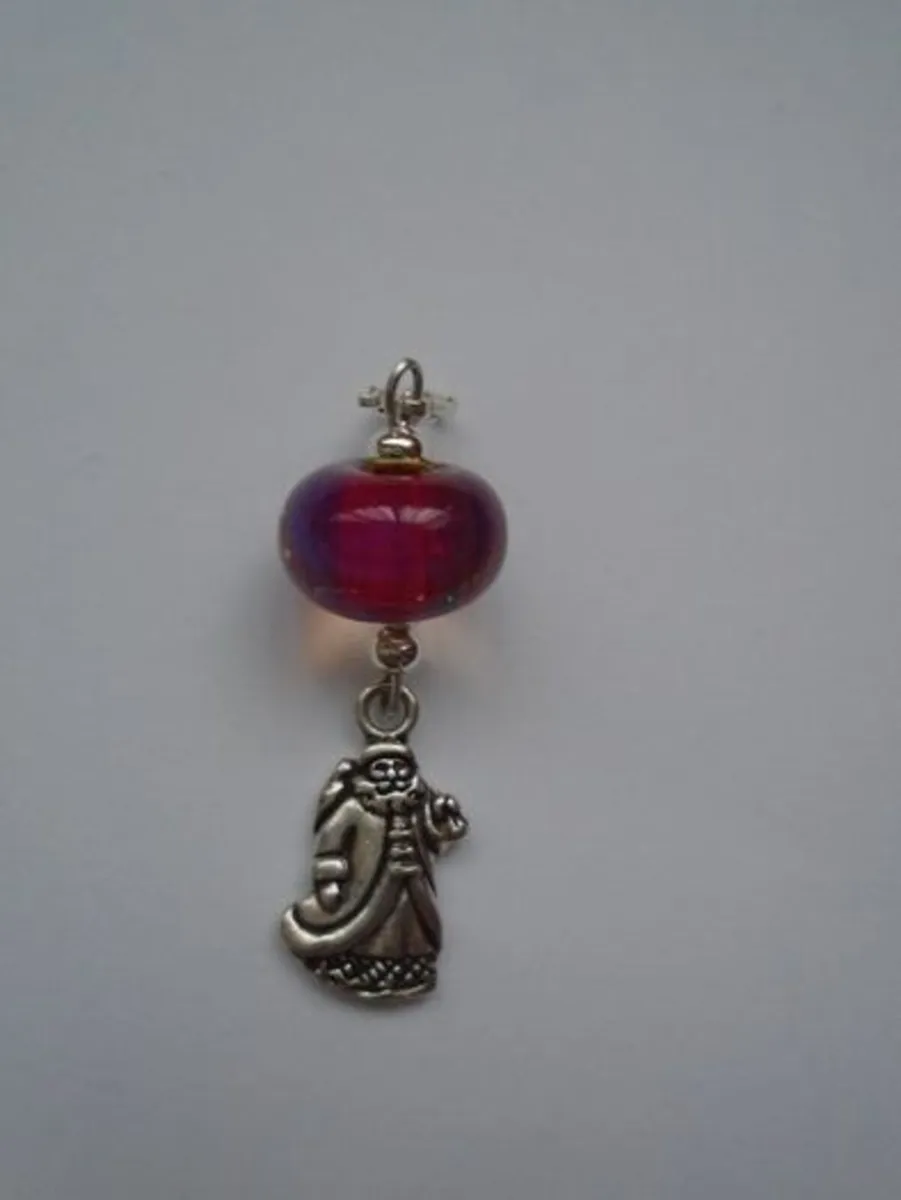 Christmas charms,Handmade beads, - Image 1
