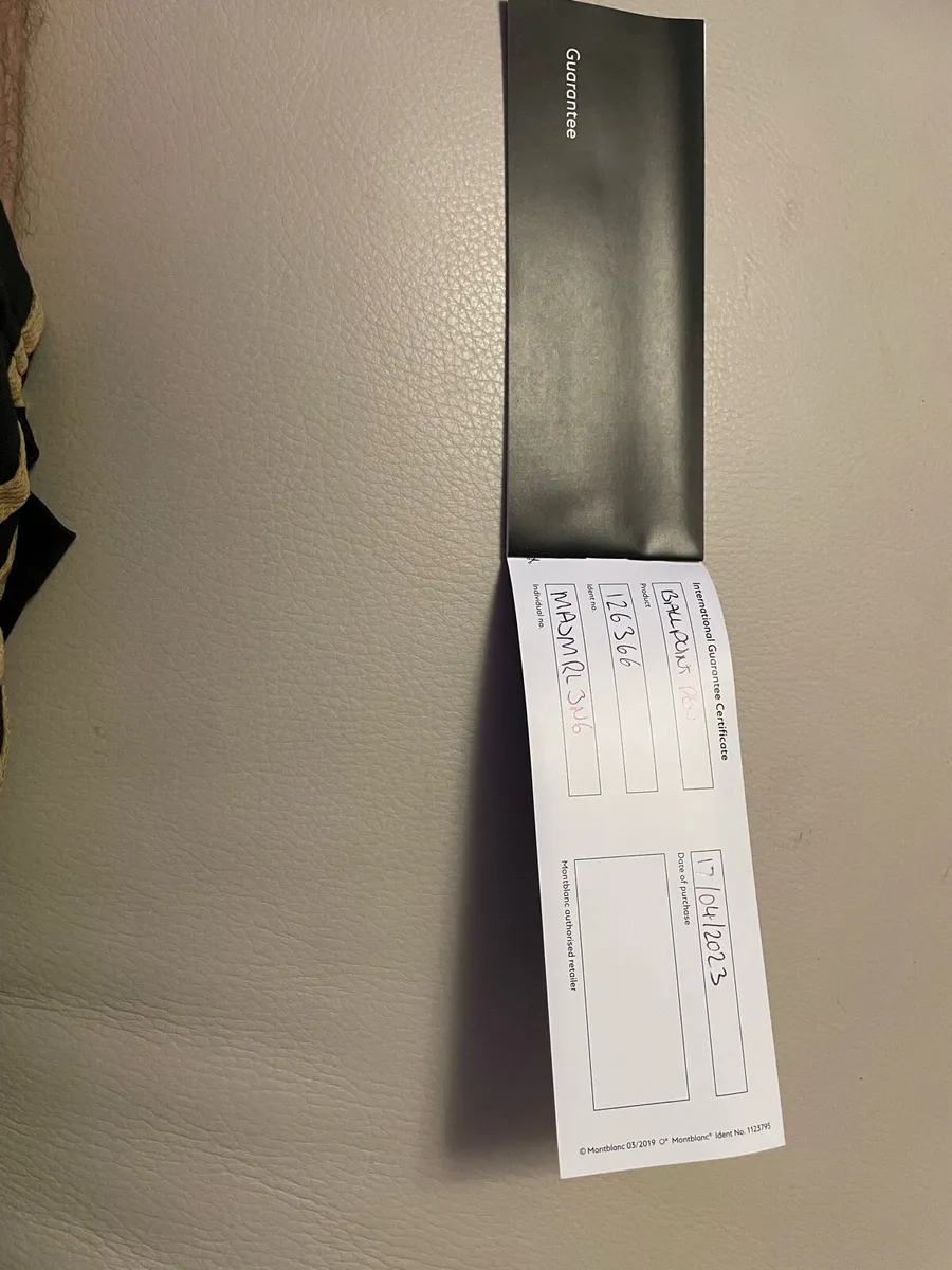 Montblanc Ballpoint Pen StarWalker Ultra Black Dou - Image 2
