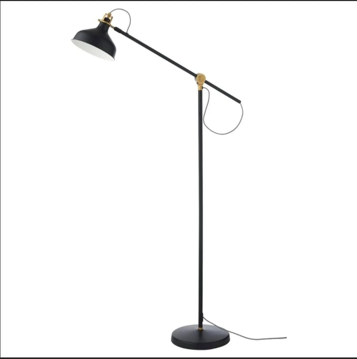 RANARP black floor/reading Lamp - IKEA