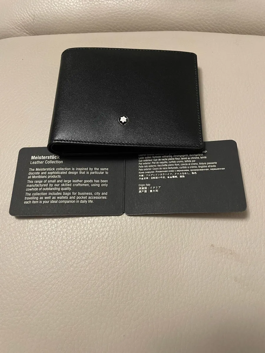 Montblanc MST 6CC Leather Wallet – Genuine Leather - Image 3