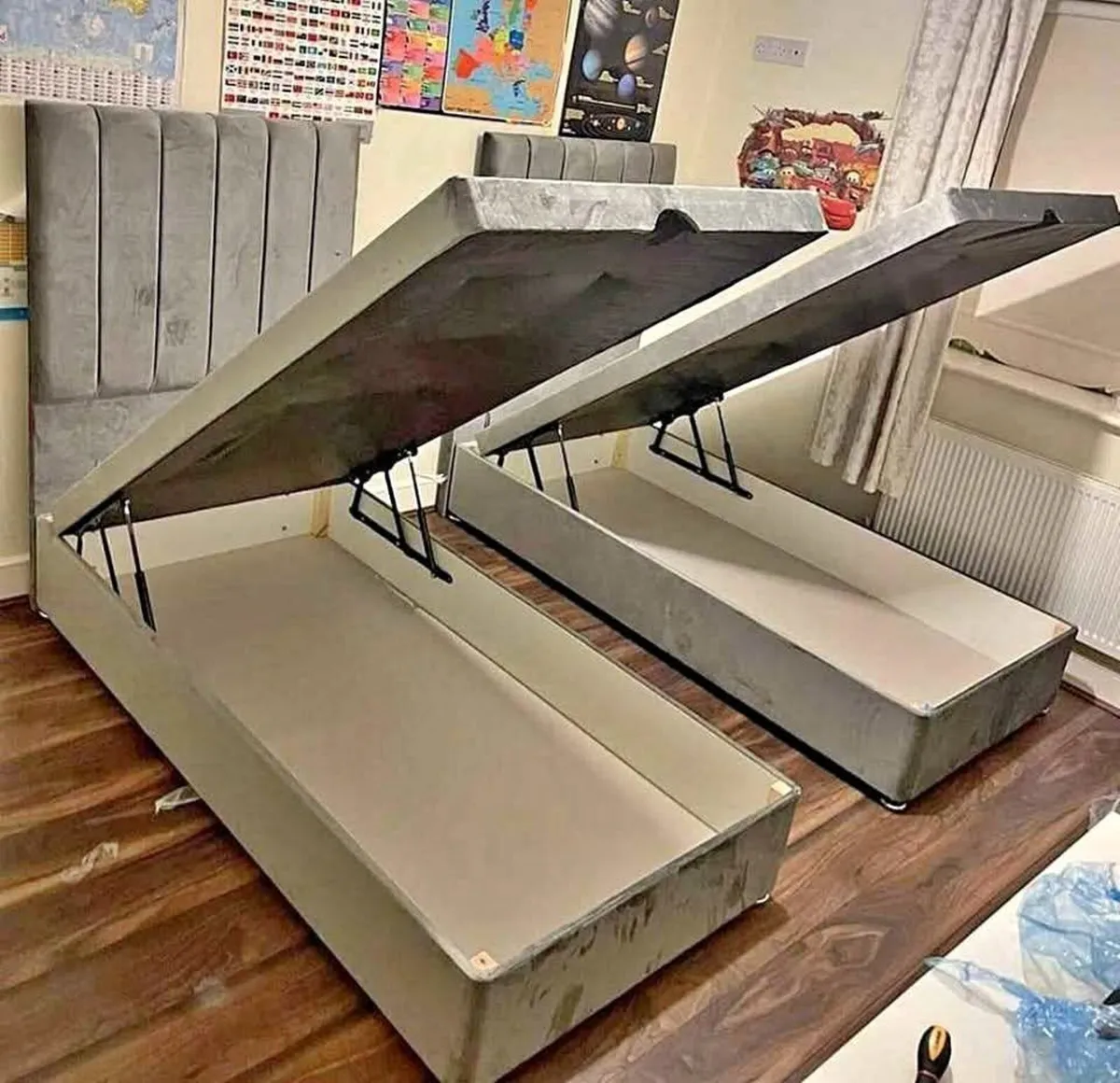 Divan Ottoman Base Bed Frame With Mattress Opt - Image 4