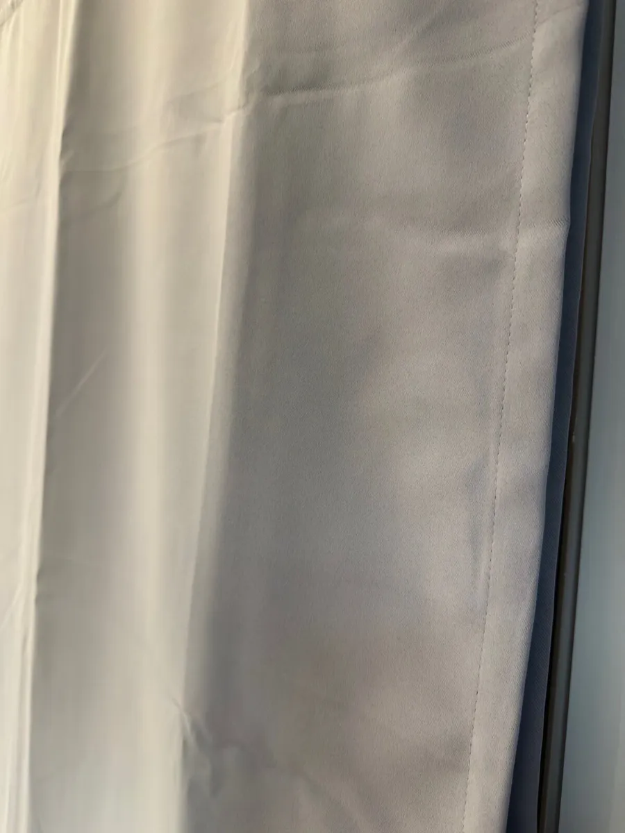 Grey Curtains / Eyelet - Image 2