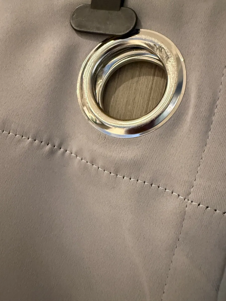 Grey Curtains / Eyelet - Image 3