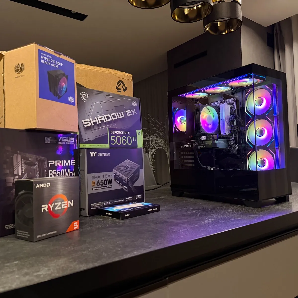 Gaming Ryzen 5 5600XT, RTX 5060 Ti 16GB, 32GB RAM - Image 4