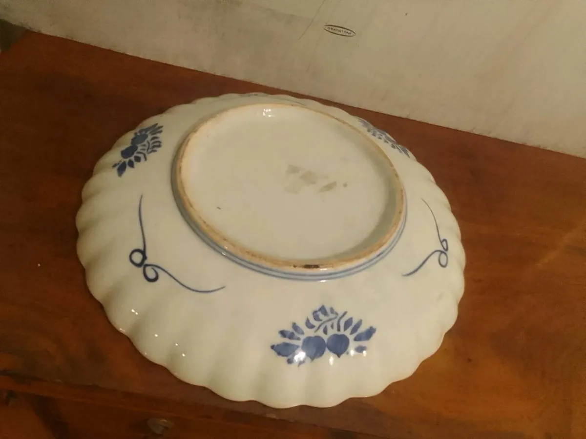 Japanese imari porcelin charger - Image 3