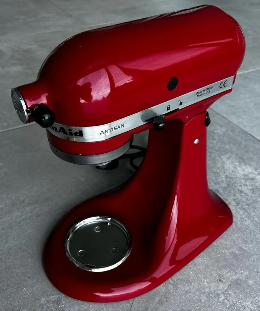 KitchenAid Artisan 5KSM150PSBER 4.8L Stand Mixer Empire Red 300W Tested Working - Image 3