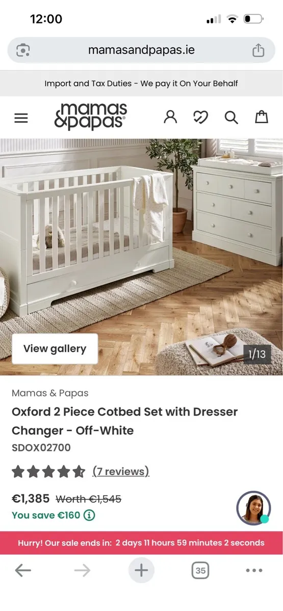 Nursery furniture - Image 1