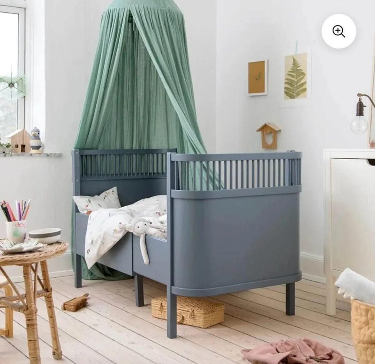 Sebra Cot Bed with Mattress - Image 2