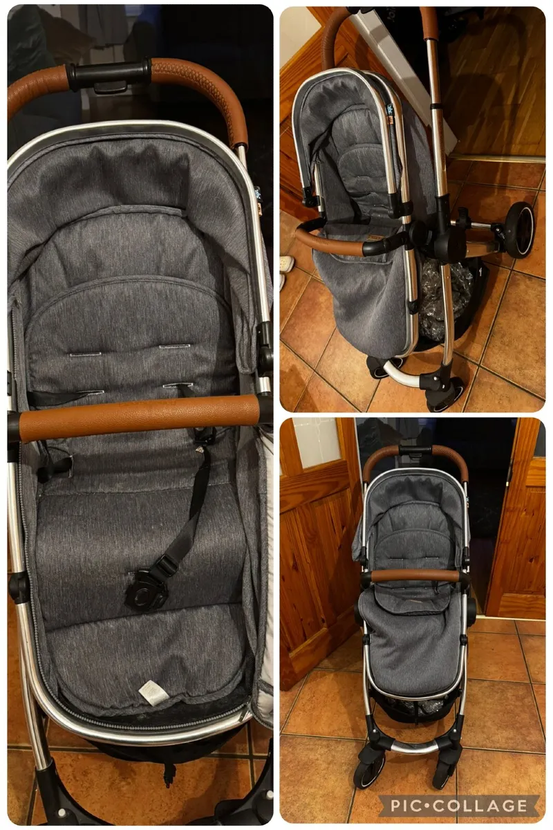 baby stroller, Never-worn Nike sneakers - Image 1