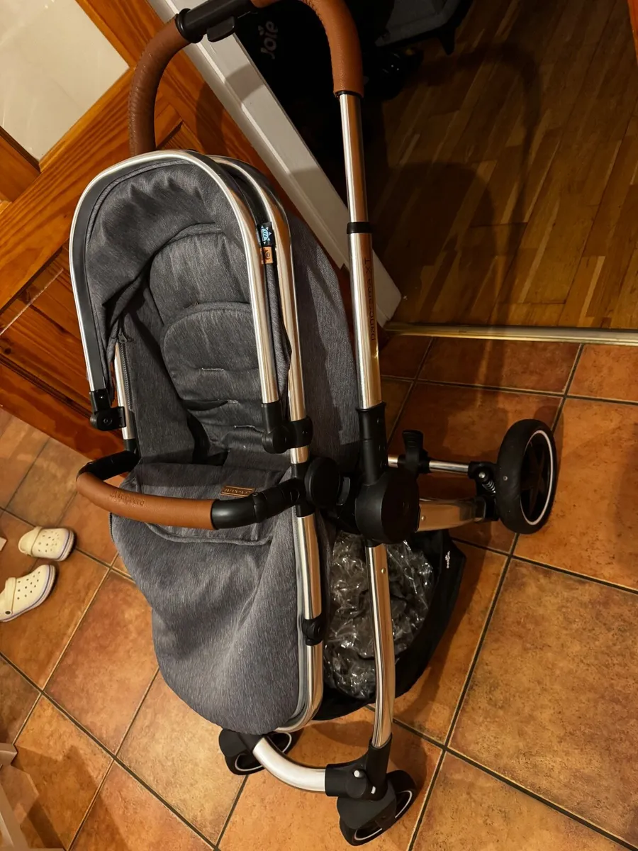 baby stroller, Never-worn Nike sneakers - Image 2