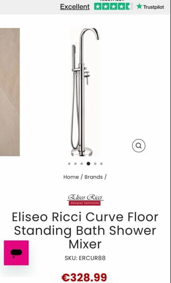 Freestanding Bath Tap - Image 3