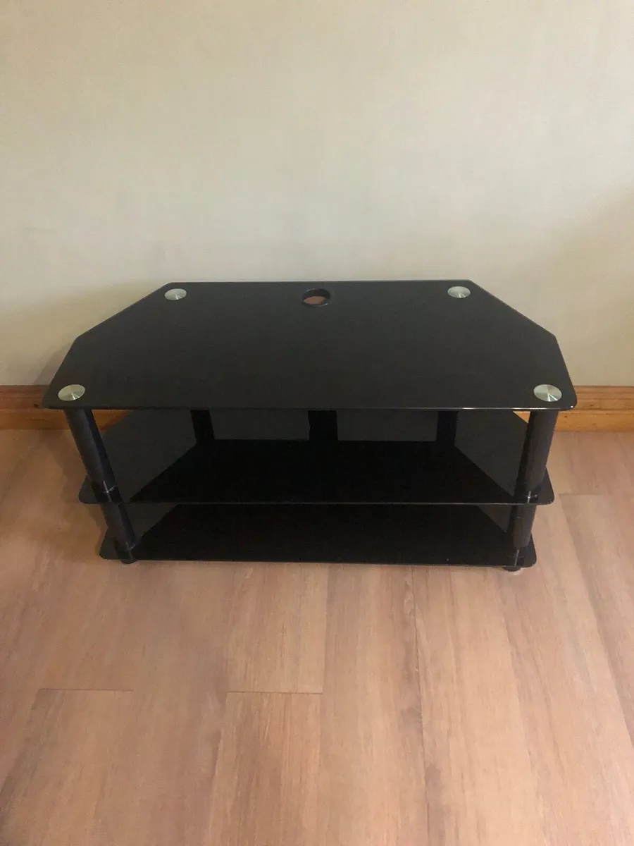 Glass tv stand - Image 1