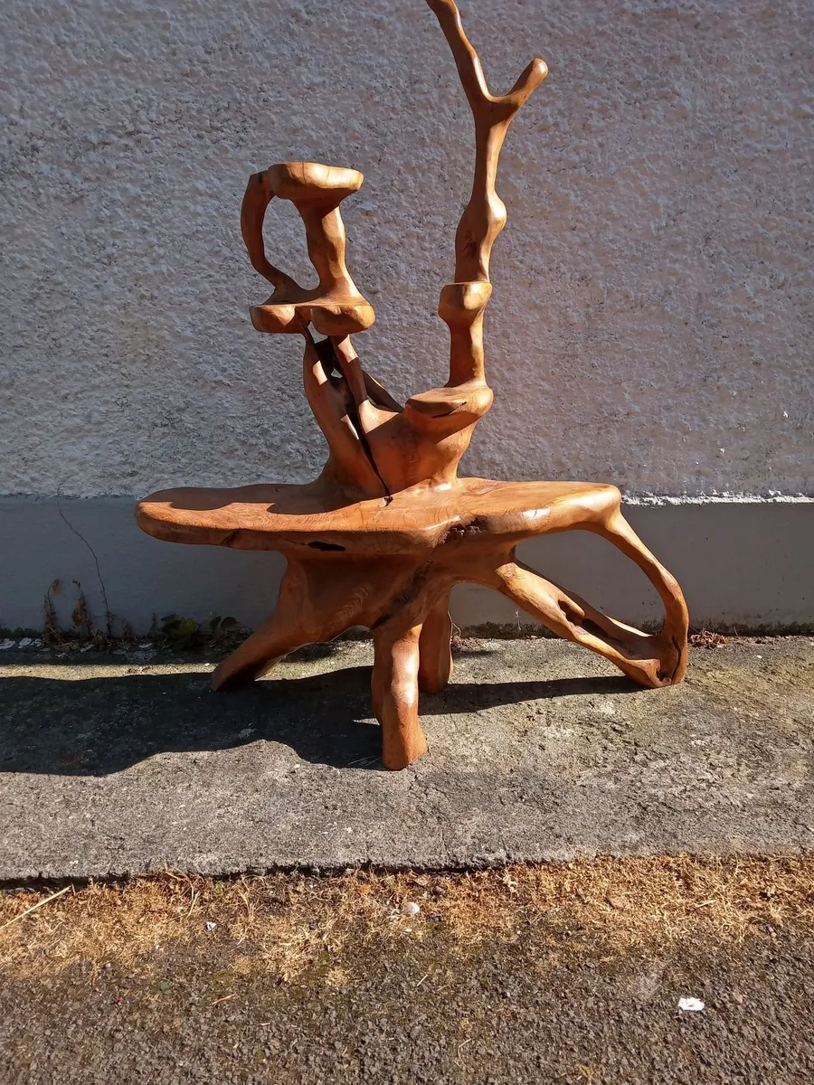 Large bog oak table - Image 1