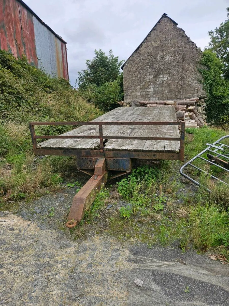 Flat bed trailer - Image 1