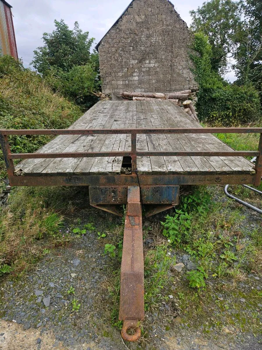 Flat bed trailer - Image 2