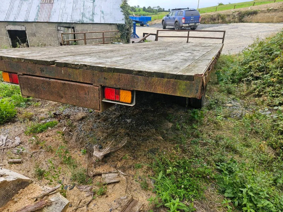 Flat bed trailer - Image 3
