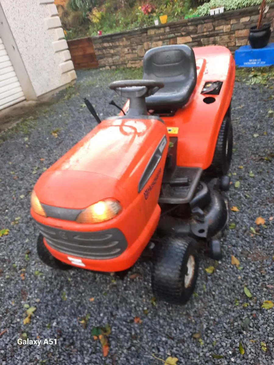 Husqvarna ride on mower - Image 1