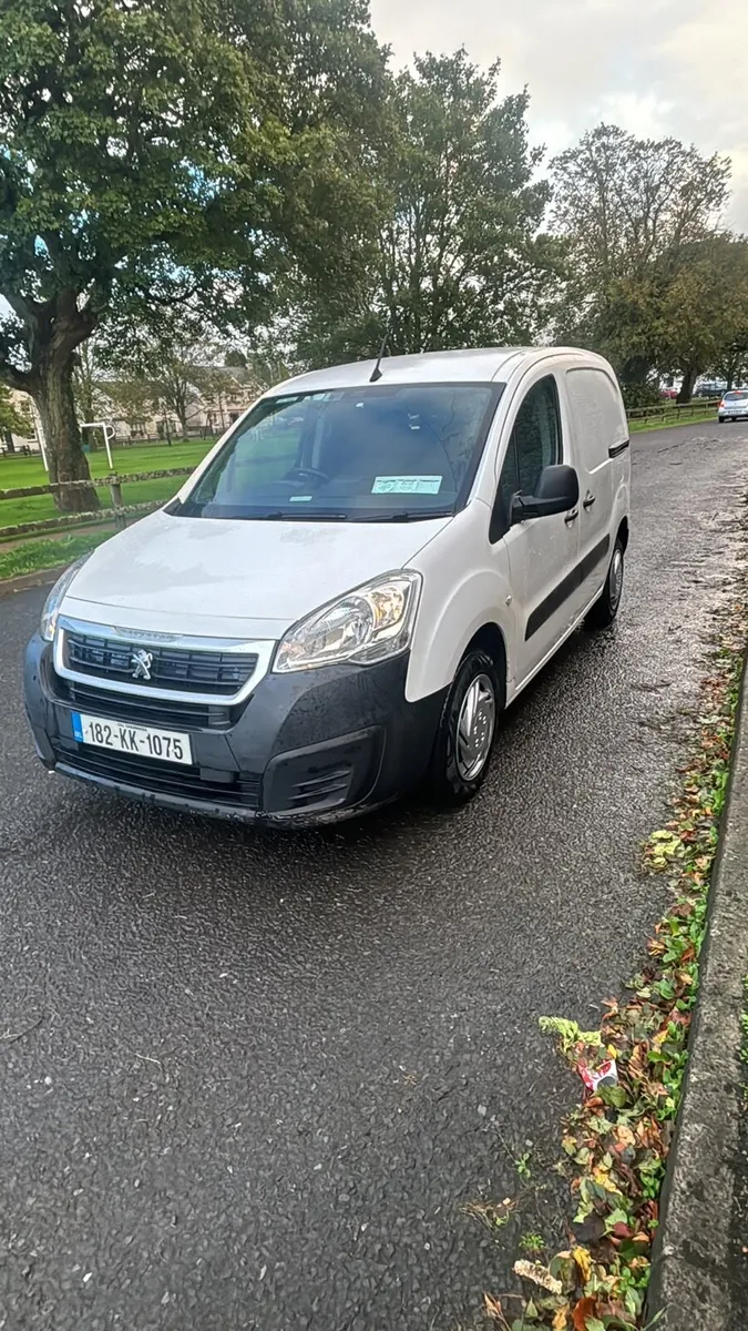 2018 Peugeot partner doe and tax - Image 2