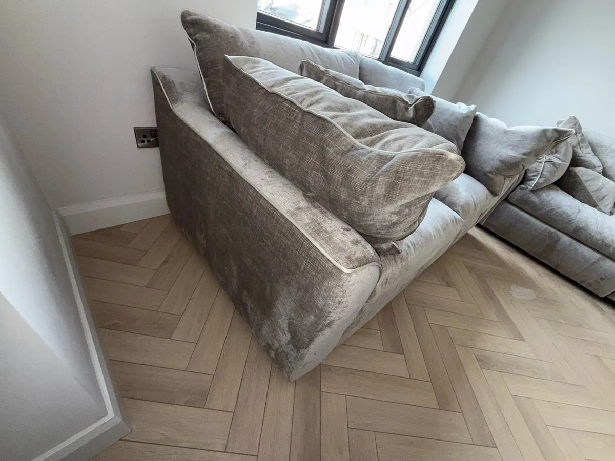 Brand New EZ Living Leo3-Seater Sofa Kairo Stone - Image 4