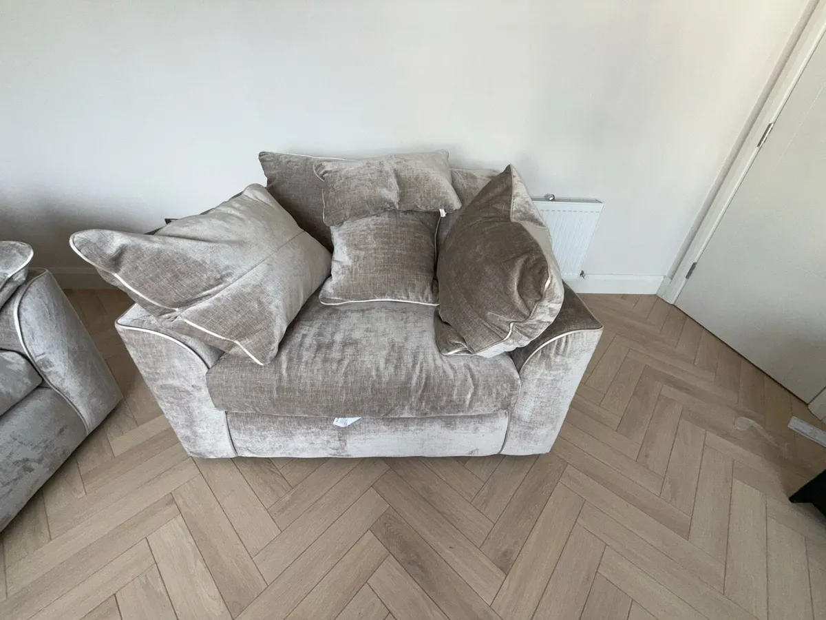 Brand New EZ Living Leo Loveseat Kairo Stone - Image 1