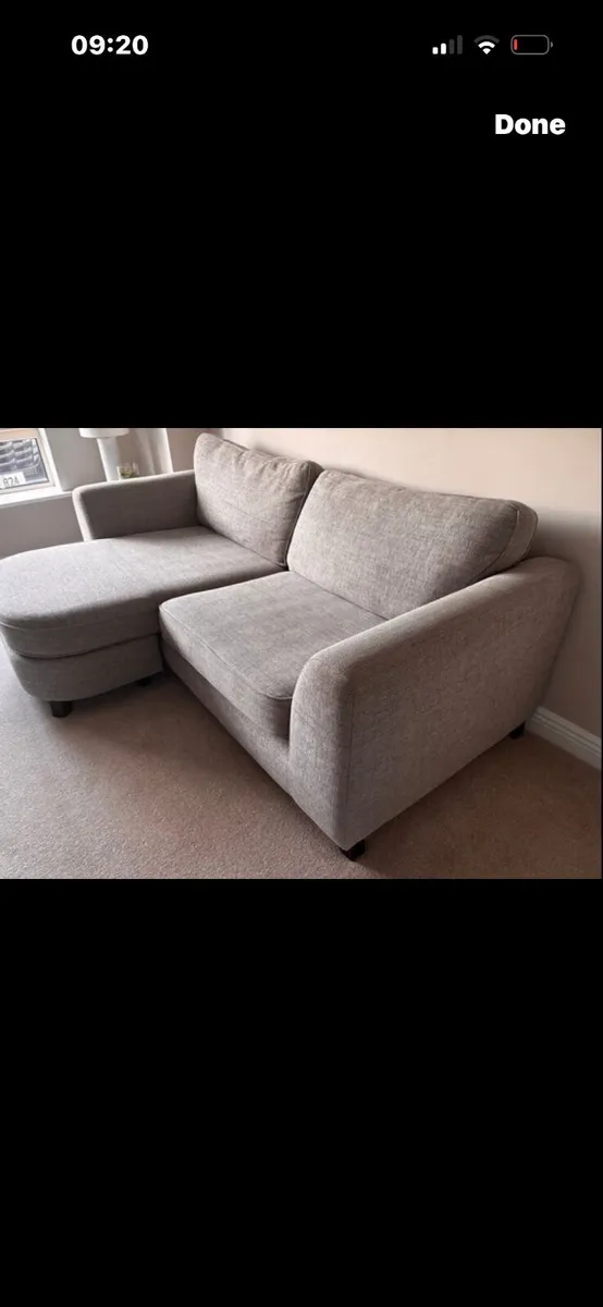 Sofa with chaise - Image 2