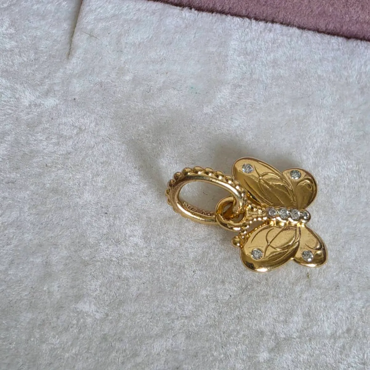 Pandora shine decorative butterfly pendant, - Image 3