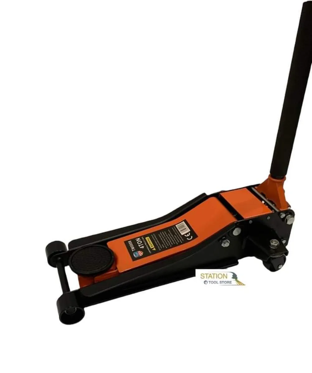 4 ton low profile trolley jacks - Image 1