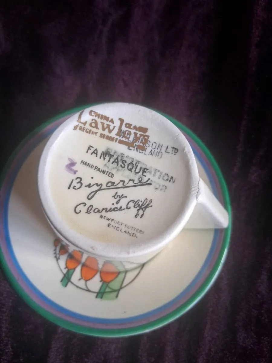 Clarice Cliff cup & saucer - Image 2
