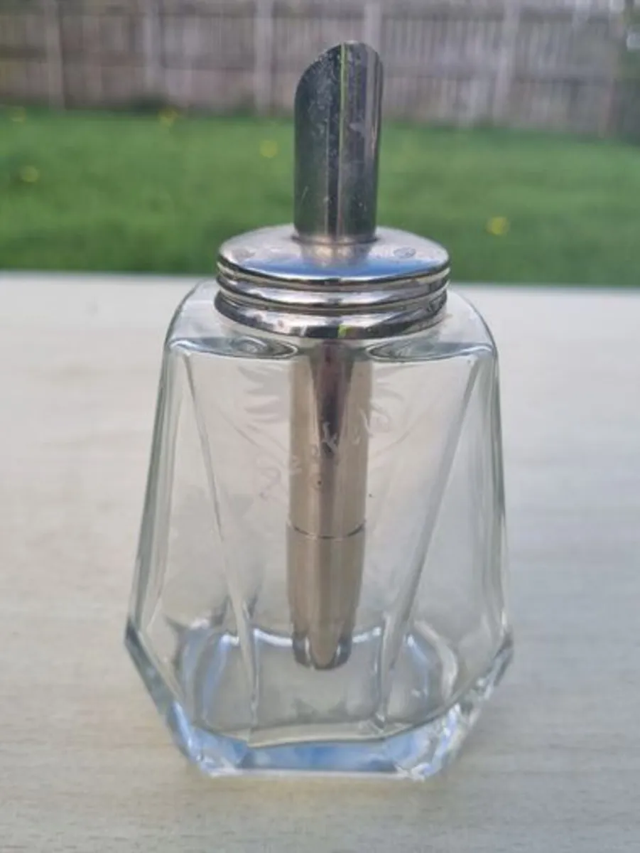 Vintage faceted sugar dispenser from the 1950s /60 - Image 2