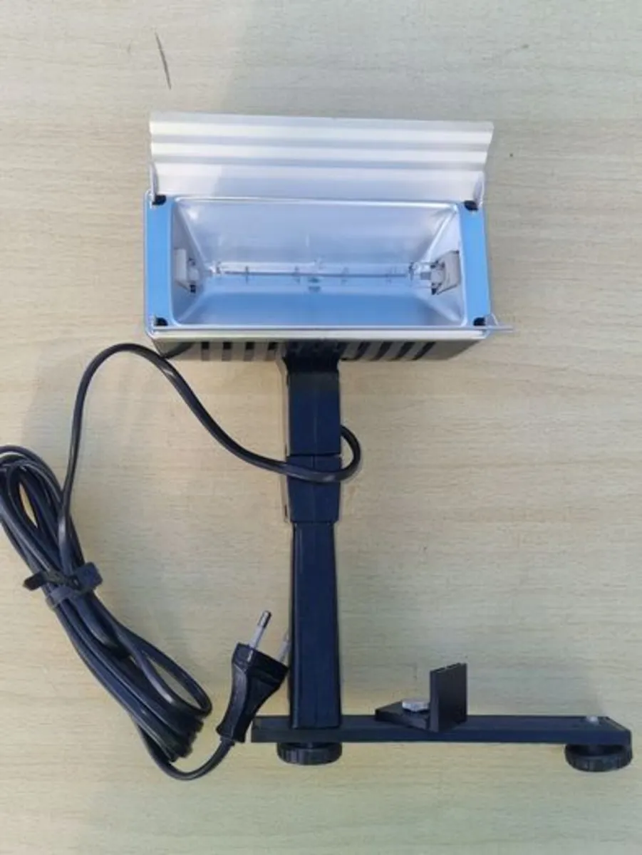 Vintage 1000 W "Sun Gun" studio halogen light - Image 1