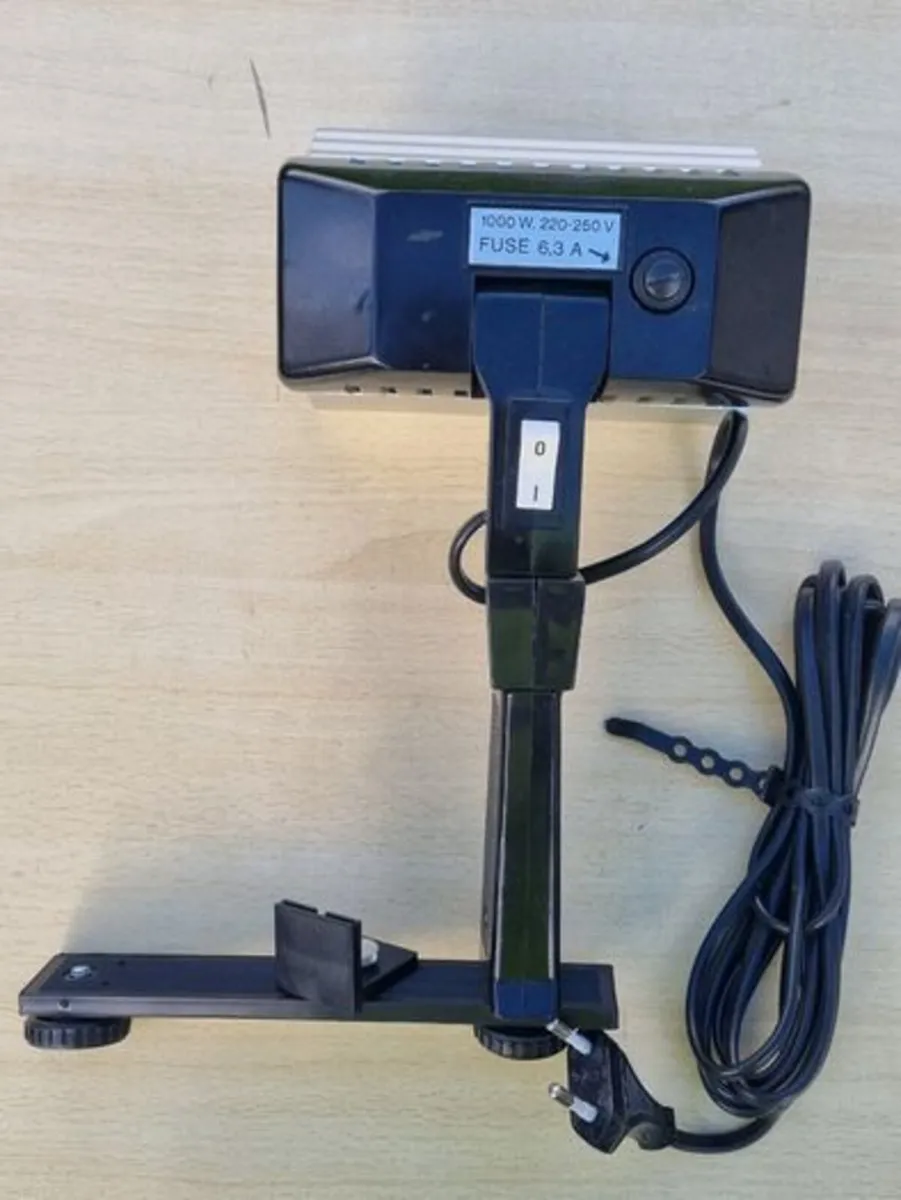 Vintage 1000 W "Sun Gun" studio halogen light - Image 2