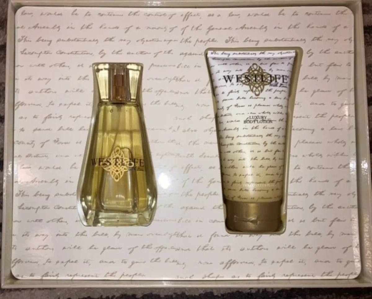 Westlife Perfume Set