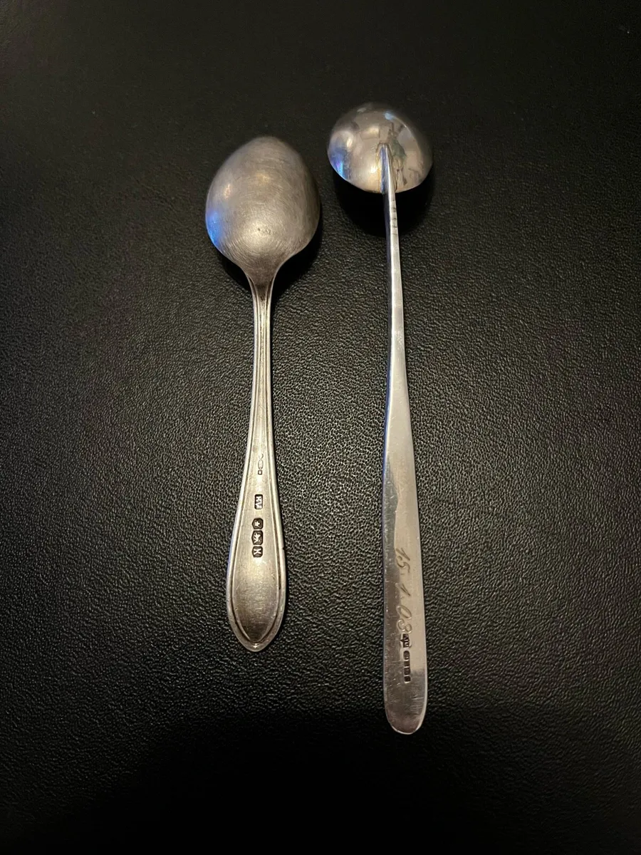 Sterling Silver Teaspoons - Image 2