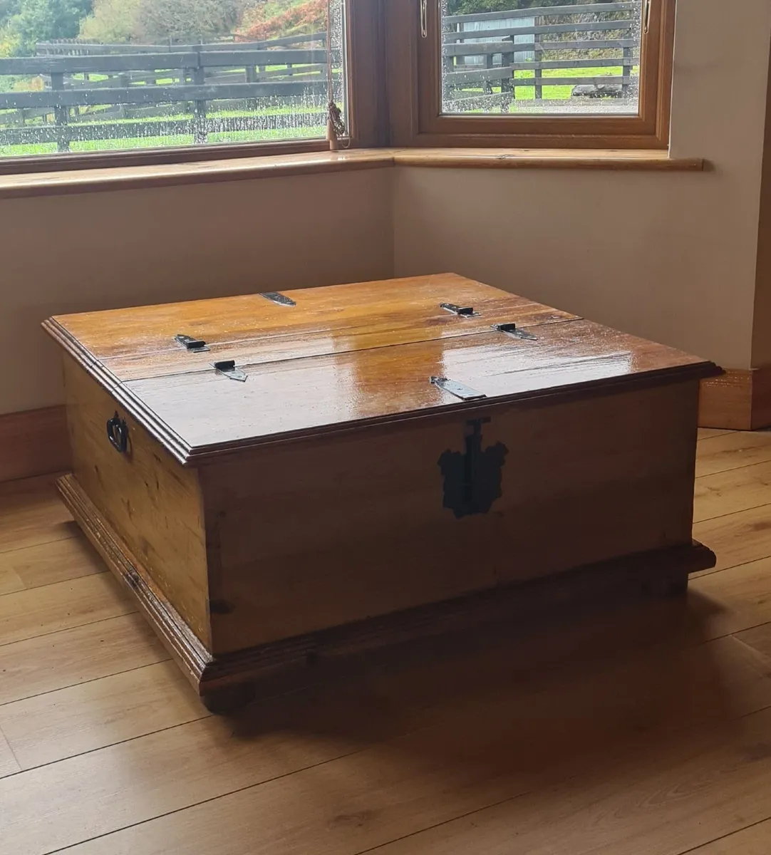 Mexican Pine Coffee Table - Image 1