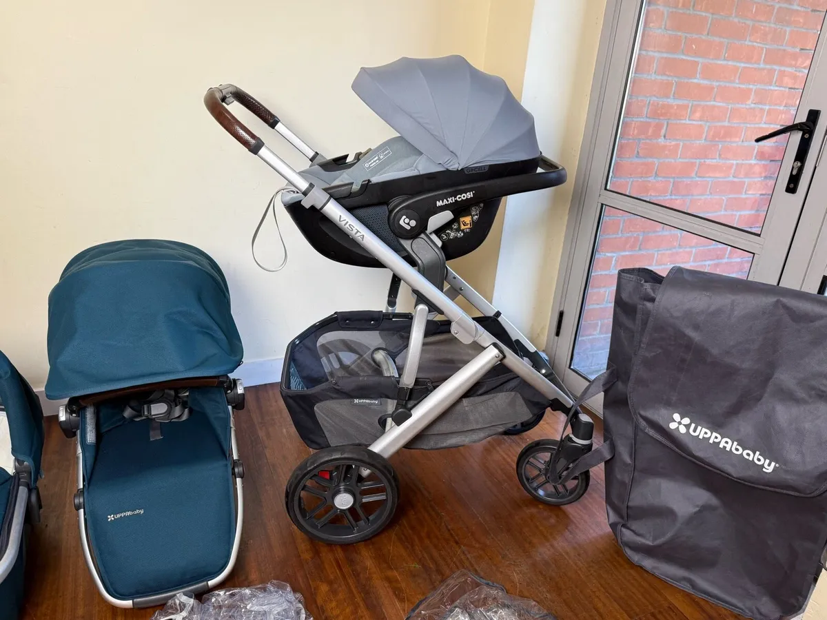 Uppababy Vista v2 Finn Maxi cosi carsest - Image 4