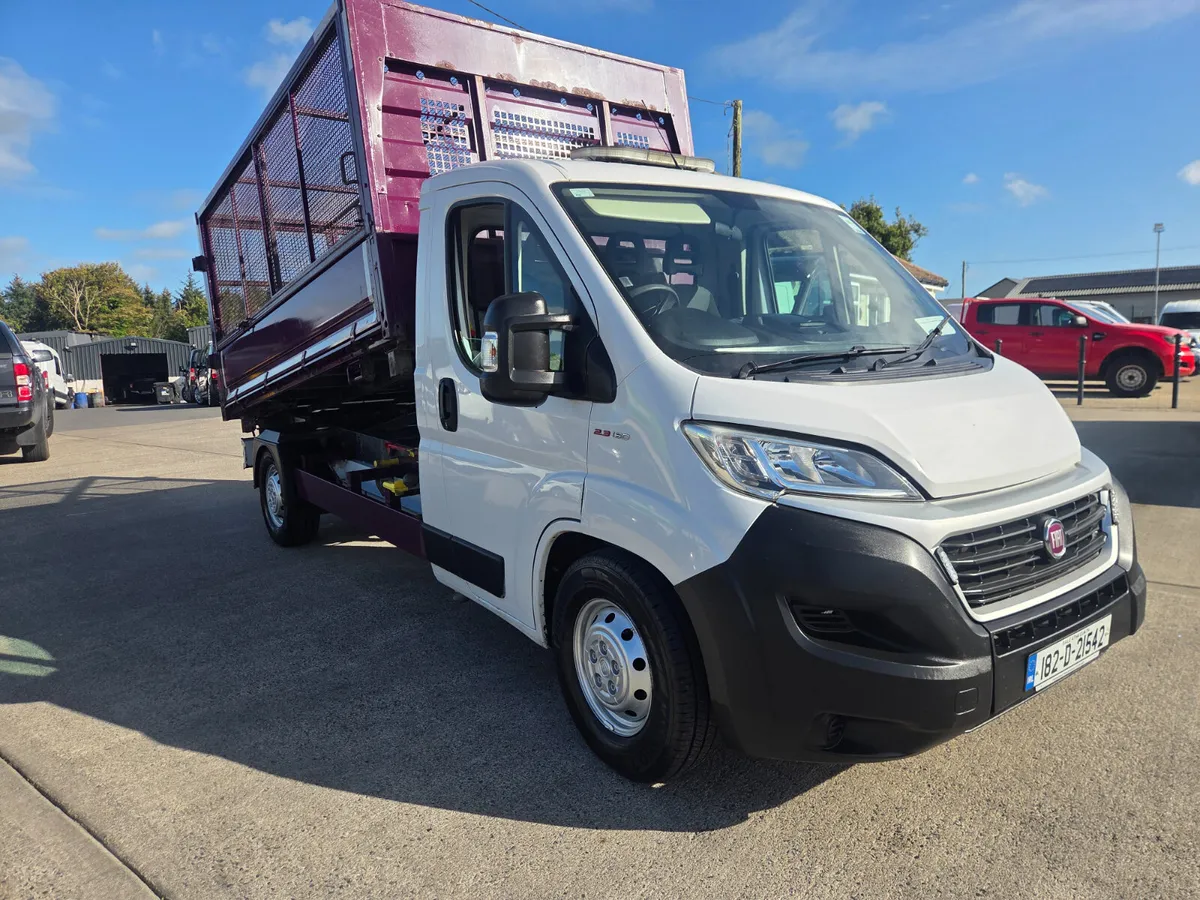 2018 FIAT DUCATO 3 WAY TIPPER - Image 1