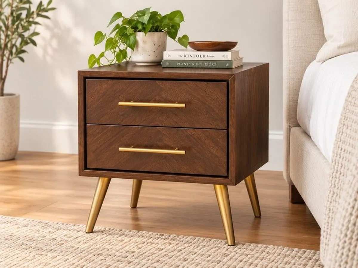 40% Off Retail | Matching Bedroom Dresser + Side Tables - Image 3