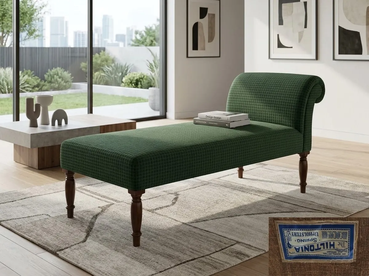 Antique Victorian/Edwardian Chaise Longue / Daybed - Image 3