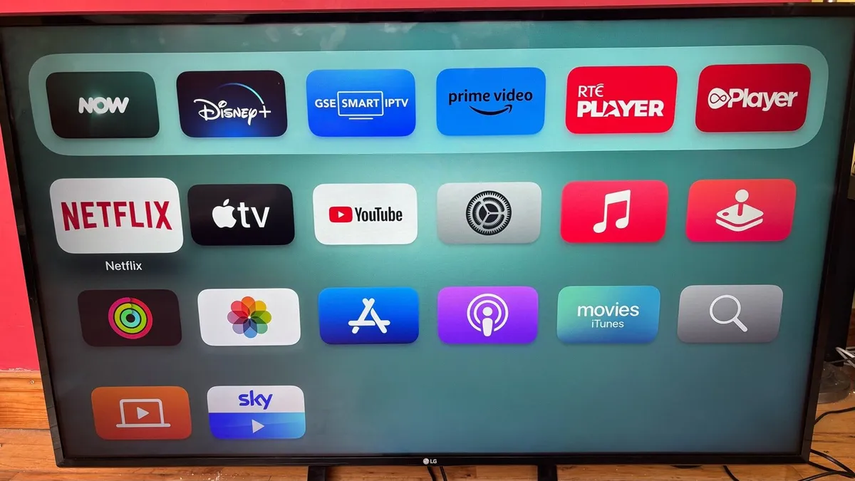49” LG UHD 4K TV with 4K Apple TV - Image 2