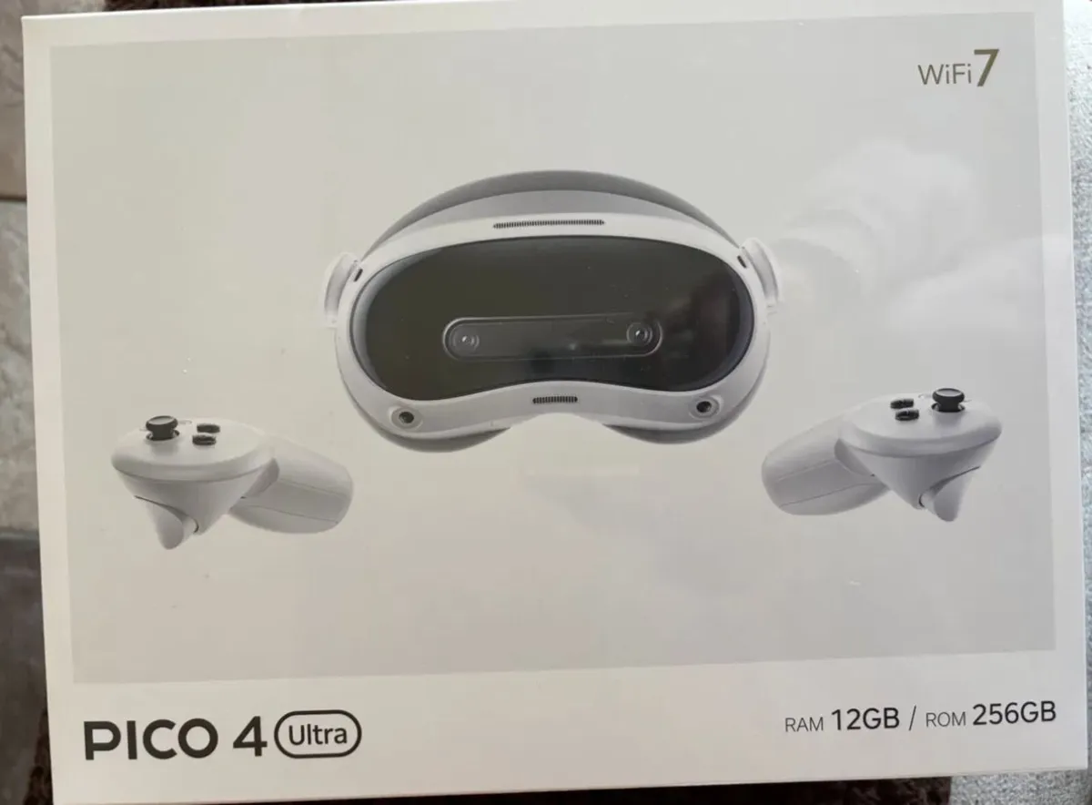PICO 4 Ultra VR Headset – 12GB RAM / 256GB – Brand - Image 1