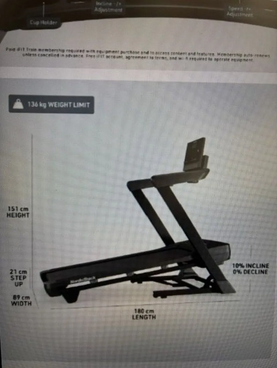 nordictrack treadmill - Image 2