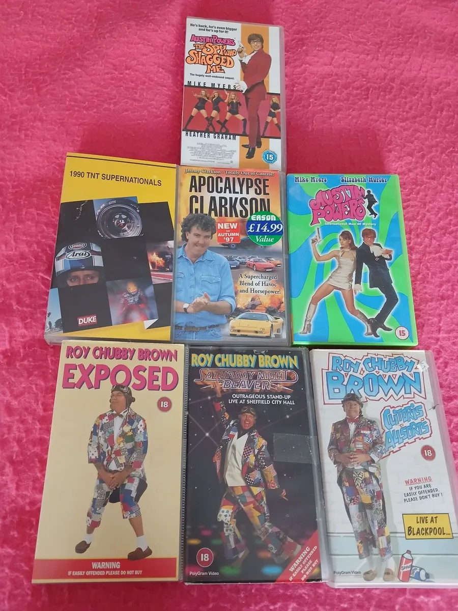7 COLLECTOR VHS TAPES. - Image 1