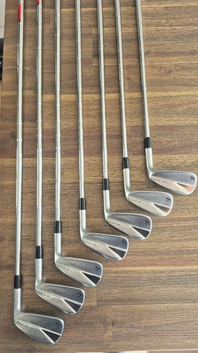 2023 Taylormade P770 irons, 4 - PW - Image 3