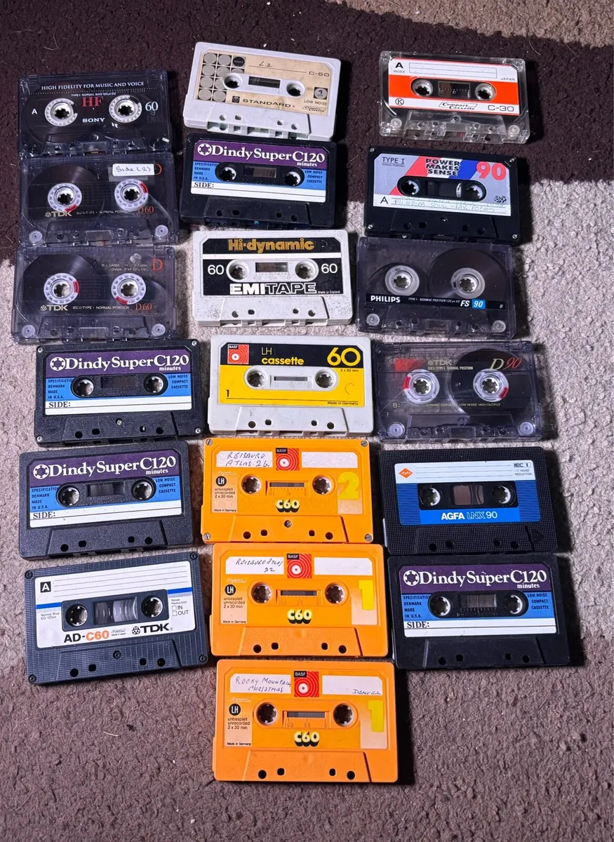Various recording tapes - Image 1