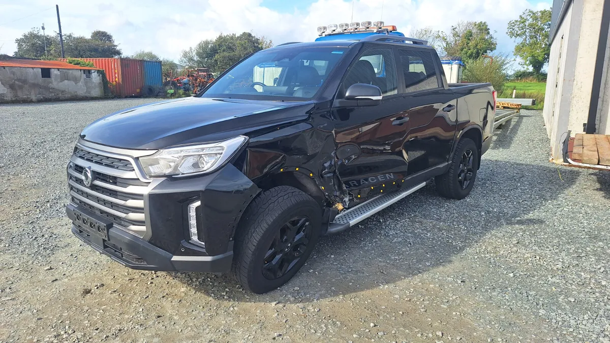 2024 SsanyYong Musso For Dismantling 17k Miles - Image 4